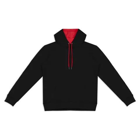 TRENDSWEAR Studio Contrast Unisex Hoodie red