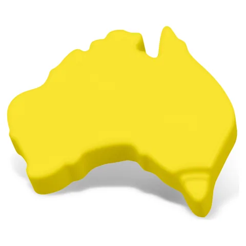 Stress Australia in yellow