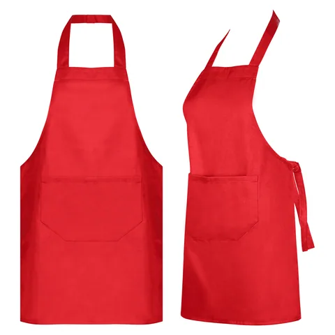 Dali Youth Apron in red