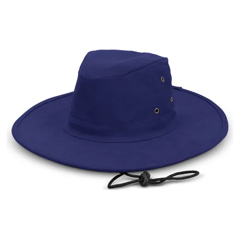 Austral Wide Brim Hat blue