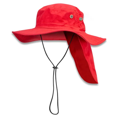 Legionnaire Wide Brim Hat red