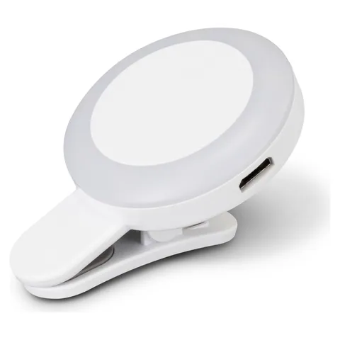 Halo Selfie Light in white