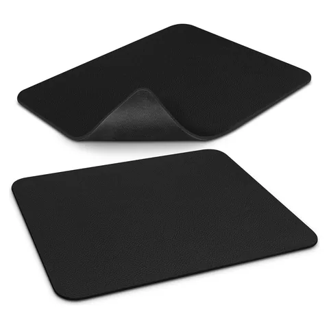 Leatherette Mouse Mat black