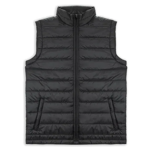 TRENDSWEAR Payton Unisex Puffer Vest in black