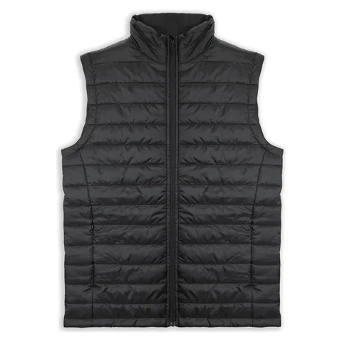 TRENDSWEAR Frazer Mens Puffer Vest in black