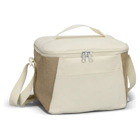 Jute Cooler Bag in natural
