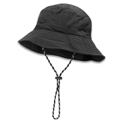 Packable Bucket Hat in black