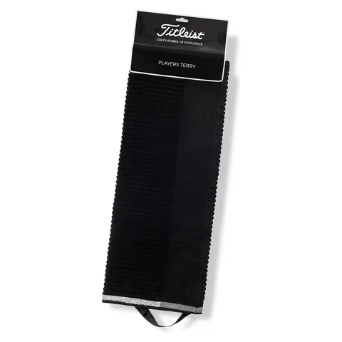 Titleist Players Terry Towel in black