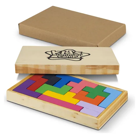 Pentomino Wooden Puzzle