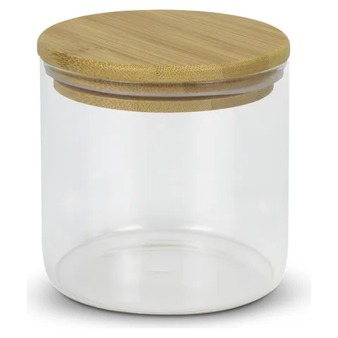 Round Storage Canister Large in natural