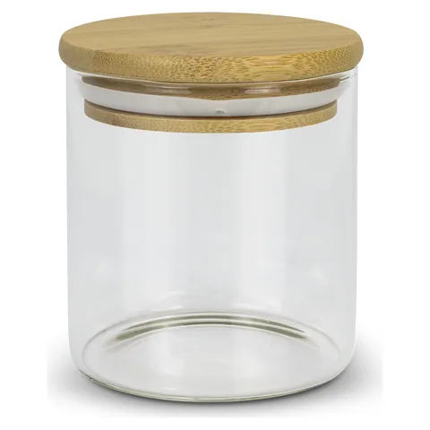 Round Storage Canister Small in natural