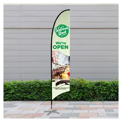 Large Feather Flag Kit