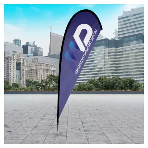 Large Teardrop Flag Kit