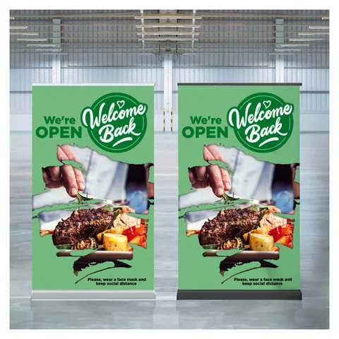 Luxury Pull Up Banner (SC Approved)