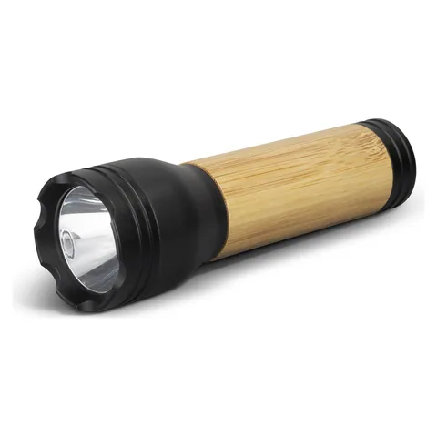Lumina Rechargeable Bamboo Torch in natural