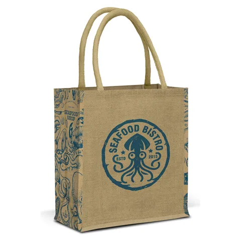 Lanza Jute Tote Bag