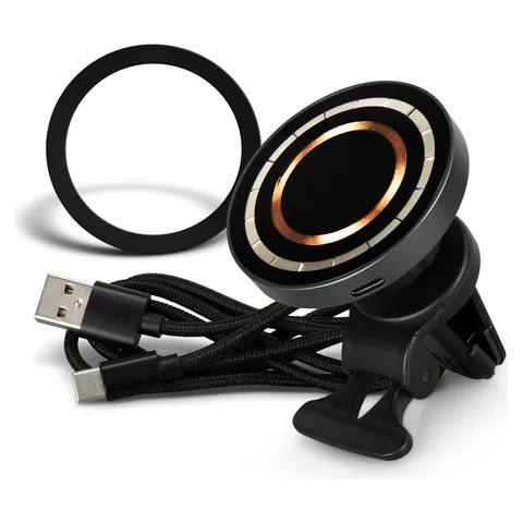 INGENIO Arc Wireless Car Charger in gunmetal