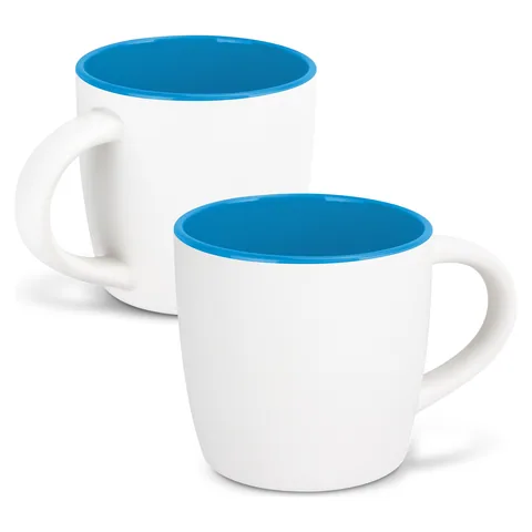 Mocha Coffee Mug - Two-Tone lblue