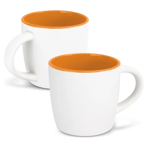 Mocha Coffee Mug - Two-Tone orange