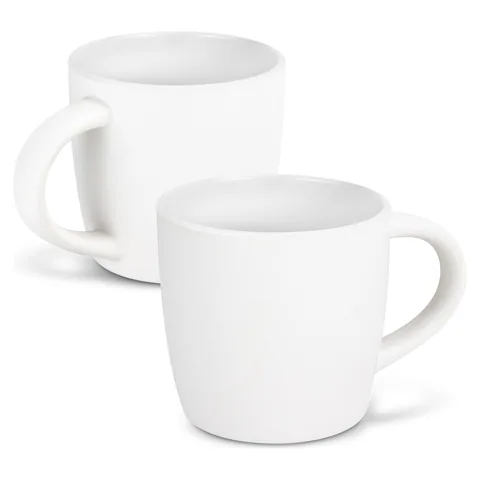 Mocha Coffee Mug - Two-Tone in white