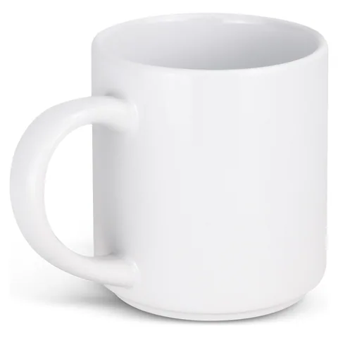 Neva Stackable Coffee Mug in white