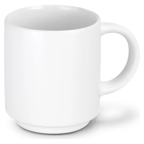 Espresso Stackable Coffee Mug in white