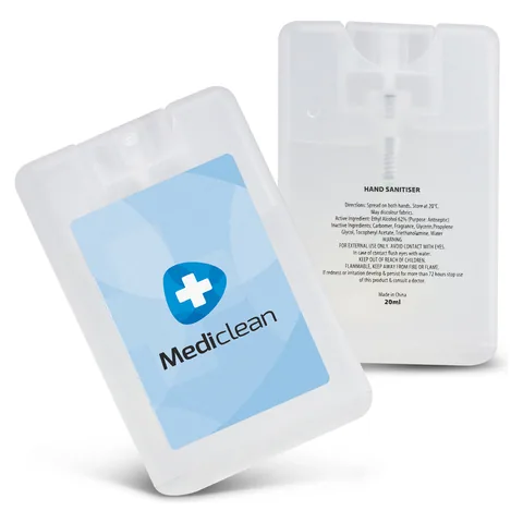 Hand Sanitiser Card