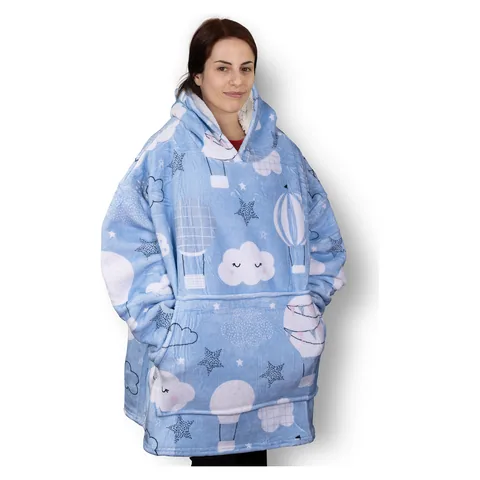 Full Colour Blanket Hoodie
