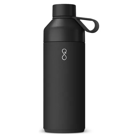 Ocean Bottle Big Vacuum Bottle in black