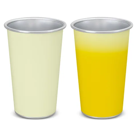 Chameleon Colour Changing Cup in yellow