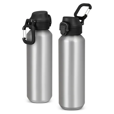 Equinox Recycled Aluminium Bottle in silver