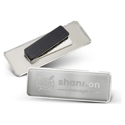 Metal Name Badge