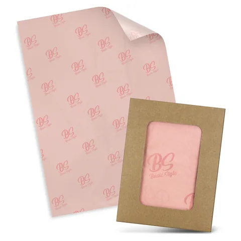 Custom Tissue Paper with Envelope - Colour