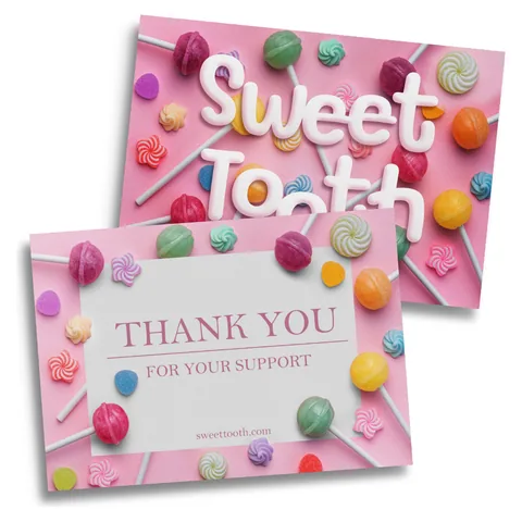 A5 Message Card