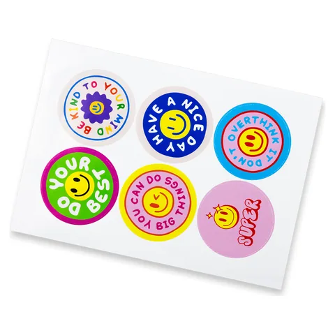 Sticker Sheet 80mm Circle - Gloss