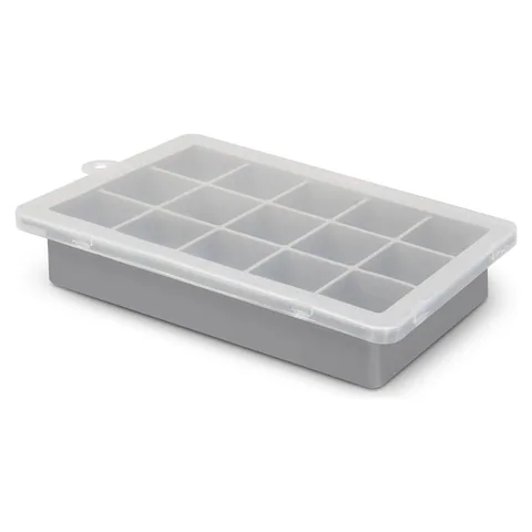 Blizzard Ice Tray with Lid in grey