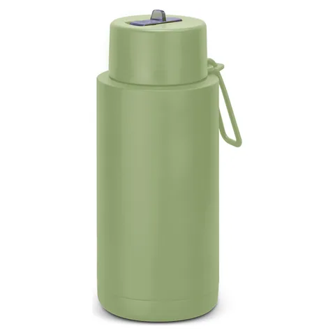 Aura Vacuum Bottle - 1L green