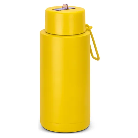 Aura Vacuum Bottle - 1L yellow