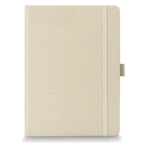 Terra Recycled Paper Hard Cover Notebook in natural