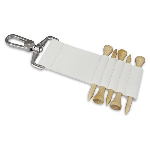 Fairway Golf Tee Holder in white