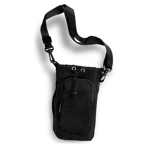 Reign Bottle Bag in black