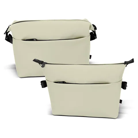 ARCHER Soft-Touch Toiletry Bag white