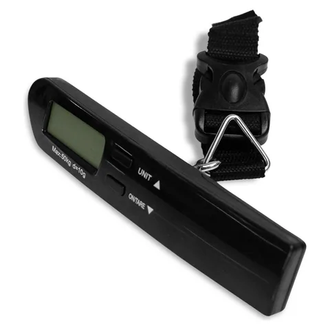 Travel Luggage Scale in black