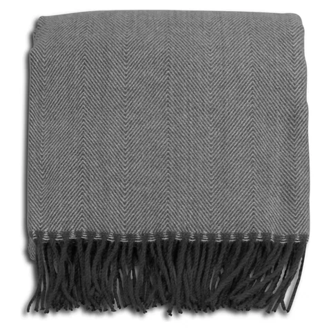 Keepsake Throw Blanket in grey