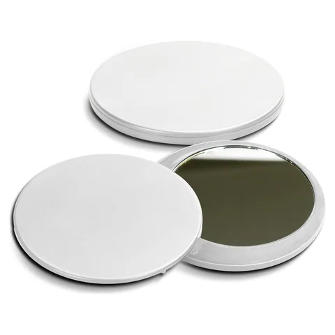 Radiance Compact Mirror in white