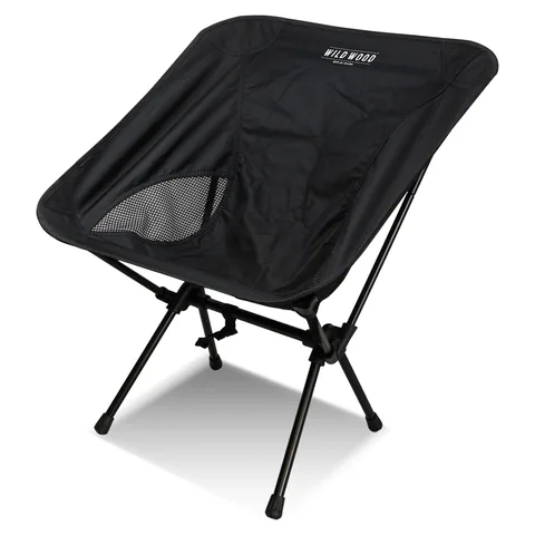 Frontier Lightweight Folding Chair in black