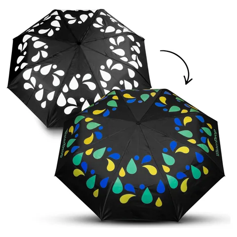 Colour Changing Compact Umbrella