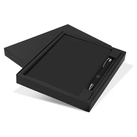 Kingston Notebook and Pen Gift Set black