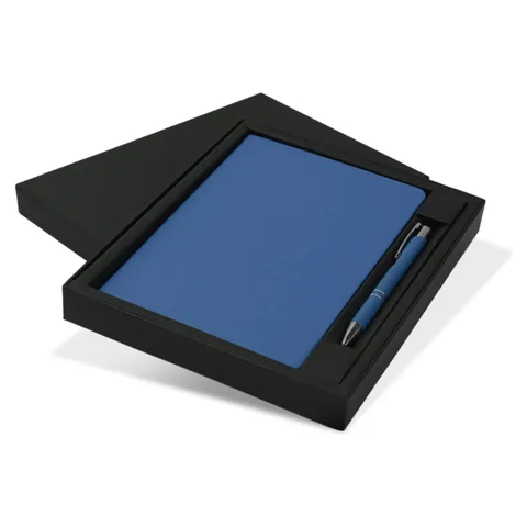 Kingston Notebook and Pen Gift Set blue