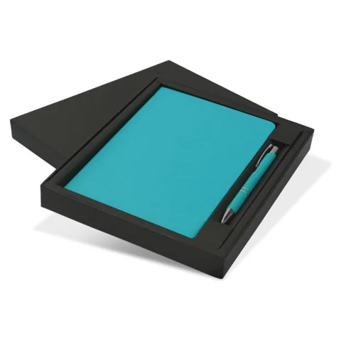 Kingston Notebook and Pen Gift Set lblue
